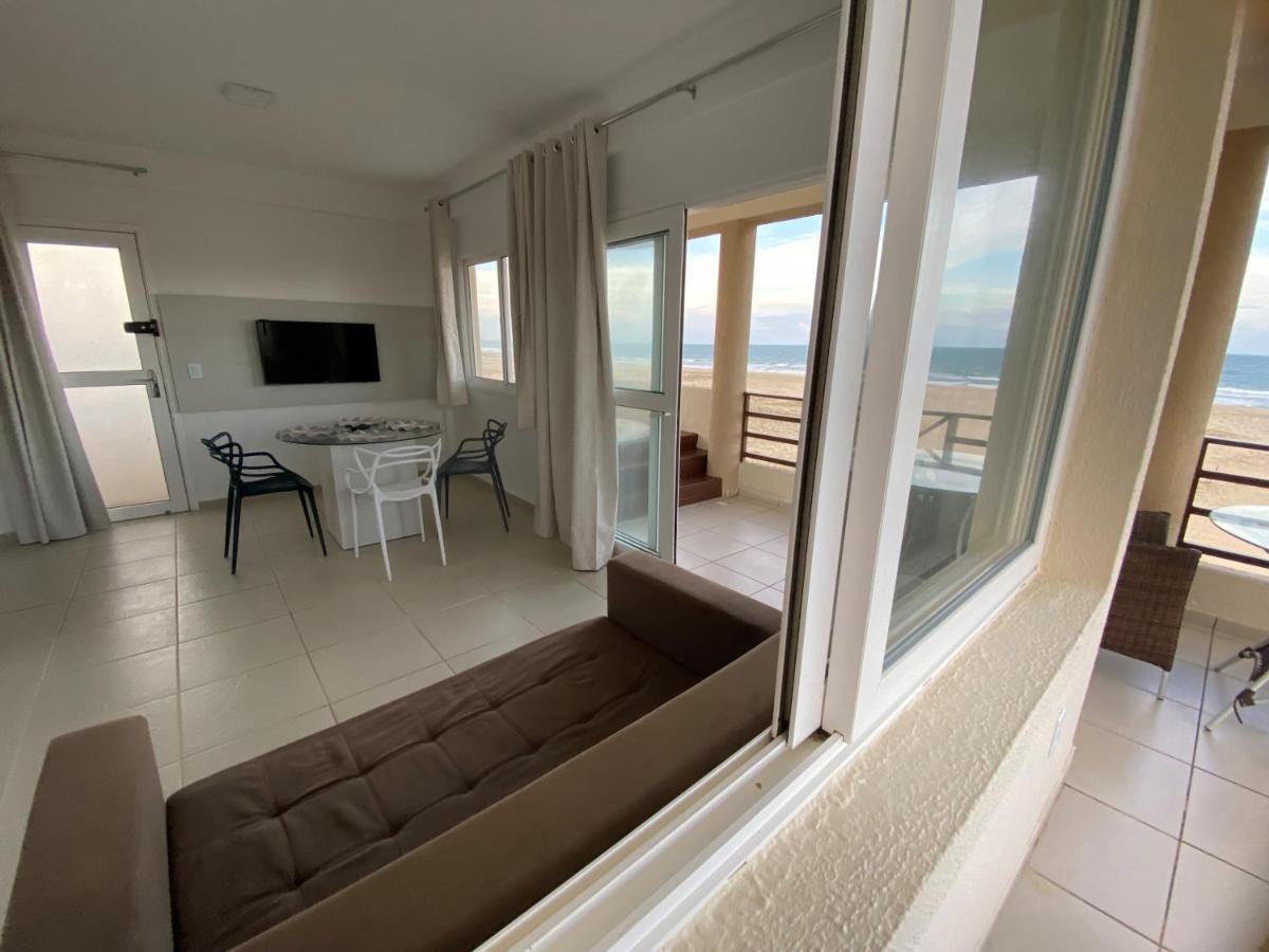 Beachfront Apt & Jacuzzi Taíba Exterior foto